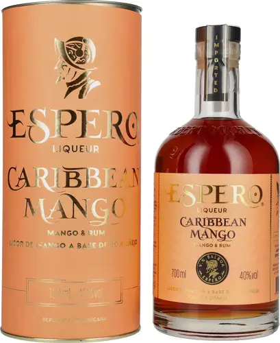 Caribbean Mango & Rum Liqueur 40% Vol. 0,7l in Giftbox