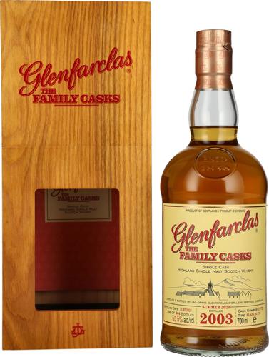 THE FAMILY CASKS Single Cask SUMMER 2024 Plain Butt #1972 2003 55,5% Vol. 0,7l
