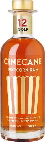 Gold 12 POPCORN Rum 41,2% Vol. 0,5l
