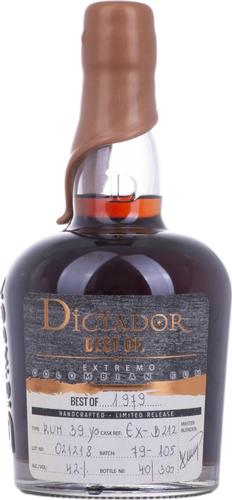 BEST OF 1979 EXTREMO Colombian Rum Limited Release 42% Vol. 0,7l