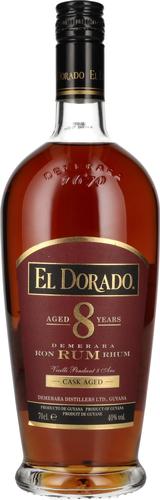 8 YEAR OLD Cask Aged Rum 40% Vol. 0,7l