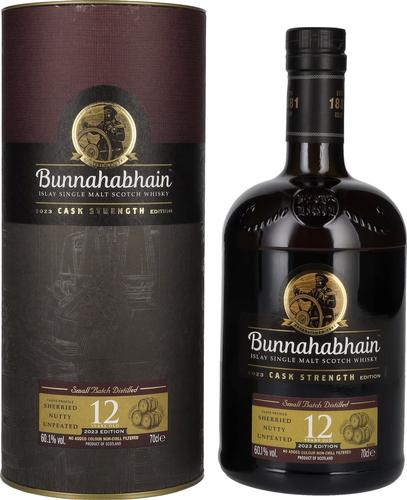 12 Years Old Islay Single Malt Cask Strength Edition 2023 60,1% Vol. 0,7l in Giftbox