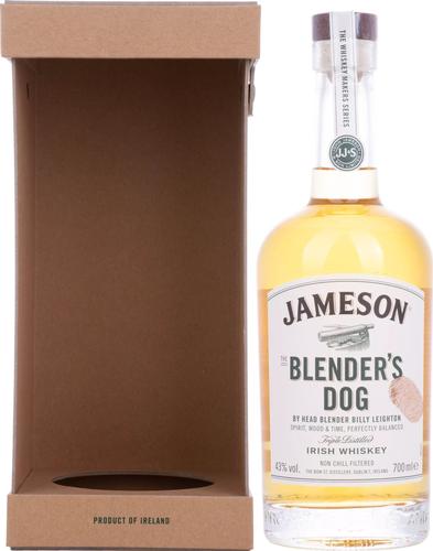 The BLENDER'S DOG Triple Distilled Irish Whiskey 43% Vol. 0,7l in Giftbox