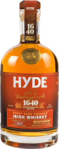 No.8 HERITAGE CASK 1640 Single Malt Irish Whiskey 43% Vol. 0,7l