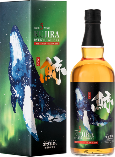 Ryukyu 5 Years Old Whisky WHITE OAK VIRGIN CASK 43% Vol. 0,7l in Giftbox