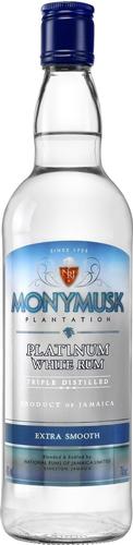 Monymusk Plantation PLATINUM WHITE Rum 40% Vol. 0,7l