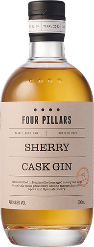 SHERRY CASK Gin 43.8% Vol 0,5l