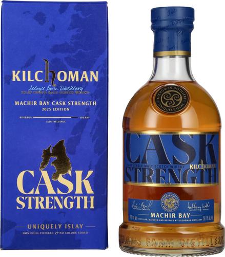 MACHIR BAY Cask Strength Islay Single Malt Scotch Whisky Edition 2025 58,1% Vol. 0,7l in Giftbox