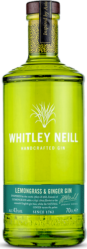 LEMONGRASS AND GINGER GIN 43% Vol. 0,7l