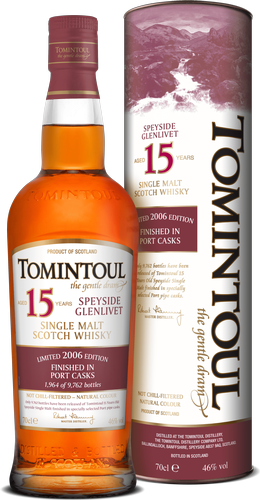 15 Year Old PORT CASKS Finish Limited Edition 2006 46% Vol. 0,7l