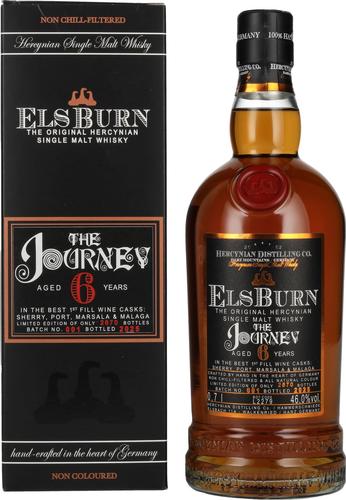 6 Years Old THE JOURNEY Single Malt Batch No. 001 2025 46% Vol. 0,7l in Giftbox