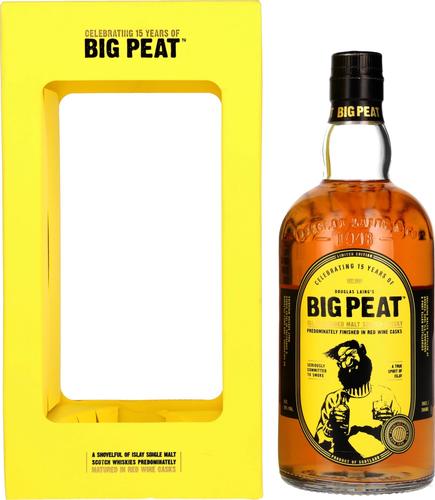 BIG PEAT Islay Blended Malt Scotch 15th Anniversary Edition 50% Vol. 0,7l in Giftbox