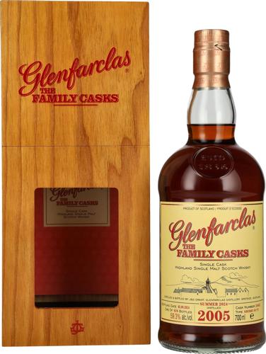 THE FAMILY CASKS Single Cask SUMMER 2024 Sherry Butt #2462 2005 59,3% Vol. 0,7l
