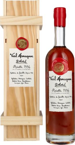 Vieil Armagnac Delord Vintage Récolte 1996 40% Vol. 0,7l