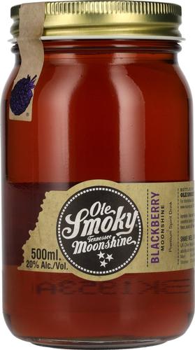 Tennessee Moonshine BLACKBERRY 20% Vol. 0,5l