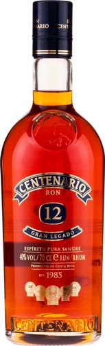 Ron Centenario GRAN LEGADO 12 Rum 40% Vol. 0,7l