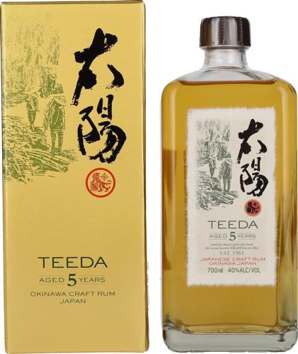 Teeda 5 Years Old Japanese Craft Rum 40% Vol. 0,7l in Giftbox