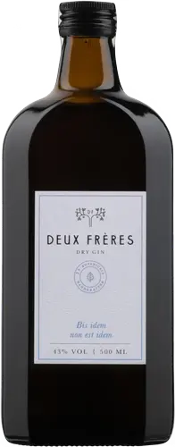 Deux Frères Dry Gin 43% Vol. 0,5l