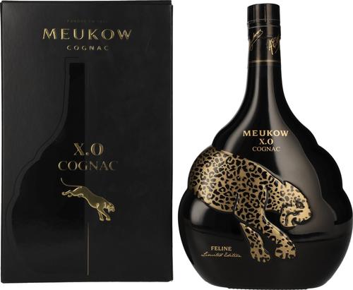 X.O. Cognac Gold FELINE Limited Edition 40% Vol. 0,7l in Giftbox