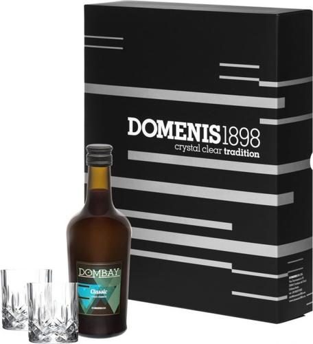 DOMBAY CLASSIC crema classica 17% Vol. 0,5l in Giftbox with 2 glasses