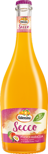 Valensina Pfirsich-Maracuja Secco 7% Vol. 0,75l