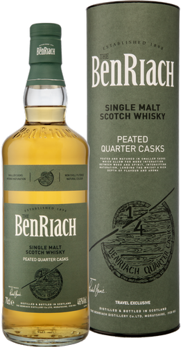 The BenRiach PEATED QUARTER CASKS 46% Vol. 0,7l