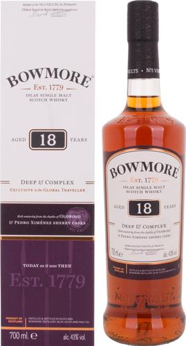 18 Years Old DEEP & COMPLEX Travel Exclusive 43% Vol. 0,7l in Giftbox
