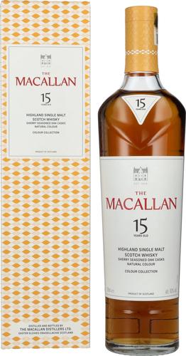 15 Years Old Colour Collection Highland Single Malt Scotch Whisky 43% Vol. 0,7l in Giftbox