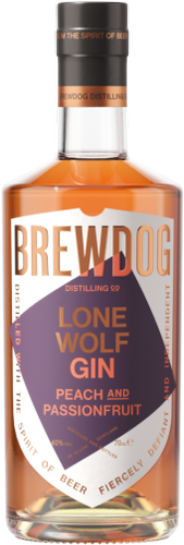 LONEWOLF PEACH AND PASSIONFRUIT GIN 40% Vol. 0,7l