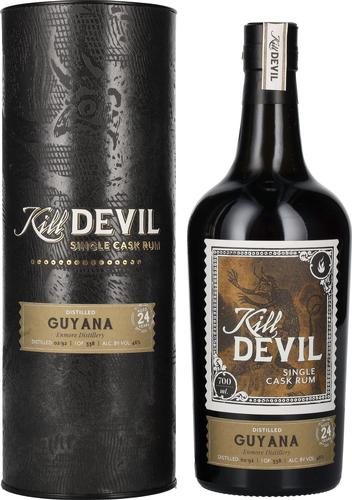 Kill Devil Guyana 24 Years Old Single Cask Rum 1992 46% Vol. 0,7l in Giftbox