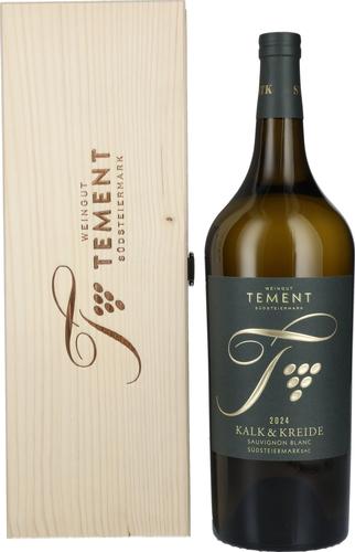 Sauvignon Blanc Kalk & Kreide Südsteiermark DAC 2024 12,5% Vol. 1,5l in Wooden case