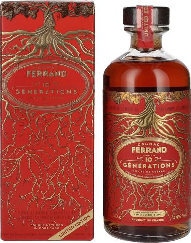 10 GÉNÉRATIONS Port-Cask Finish 44% Vol. 0,5l in Giftbox