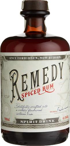 Remedy Spiced Rum Spirit Drink 41,5% Vol. 0,7l