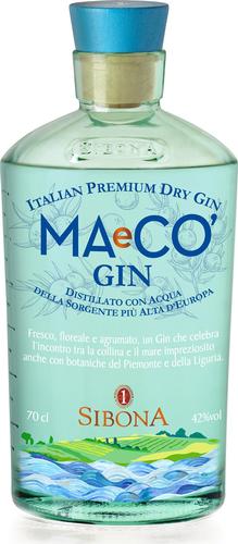 MAeCO’ Italian Premium Dry Gin 42% Vol. 0,7l