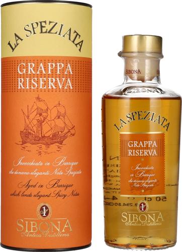 GRAPPA RISERVA La Speziata 44% Vol. 0,5l in Giftbox