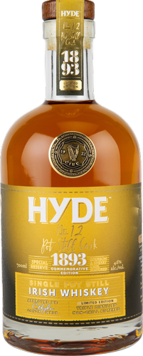 No.12 Single POT STILL Cask 1893 Irish Whisky Commemorative Edition 46% Vol. 0,7l