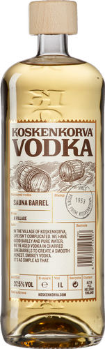 Vodka SAUNA BARREL 37,5% Vol. 1l