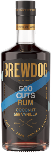 500 CUTS COCONUT AND VANILLA RUM 40% Vol. 0,7l