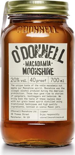 O'Donnell Moonshine MACADAMIA Liqueur 20% Vol. 0,7l