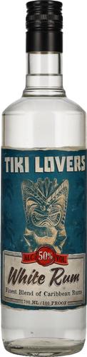 Tiki Lovers White Rum Finest Caribbean Rum 50% Vol. 0,7l