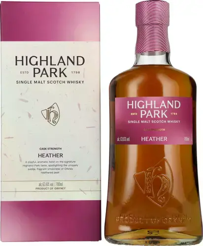 HEATHER Cask Strength Single Malt Scotch Whisky 63,6% Vol. 0,7l