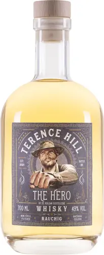 TERENCE HILL - THE HERO - WHISKY (SMOKY) 49% Vol. 0,7l