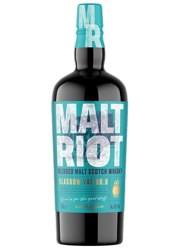 Glassgow MALT RIOT BLENDED MALT SCOTCH WHISKY 40% Vol. 0,7l