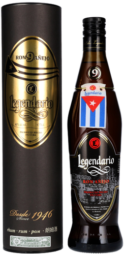 Ron Añejo 9 Años 40% Vol. 0,7l in Giftbox
