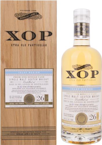 XOP Bruichladdich 26 Years Old Single Cask Malt 1991 48% Vol. 0,7l in Wooden box