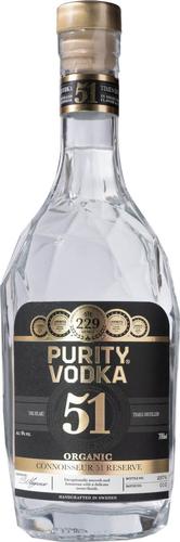 CONNOISSEUR 51 RESERVE ORGANIC VODKA 40% Vol. 0,7l