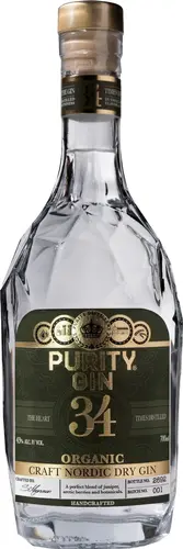 LONDON DRY 34 ORGANIC GIN 43% Vol. 0,7l