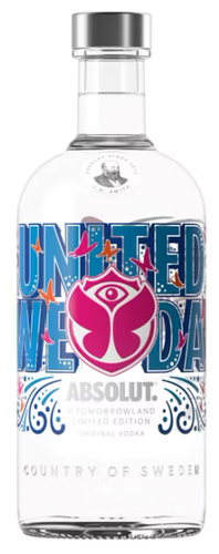 Vodka TOMORROWLAND Limited Edition 40% Vol. 0,7l