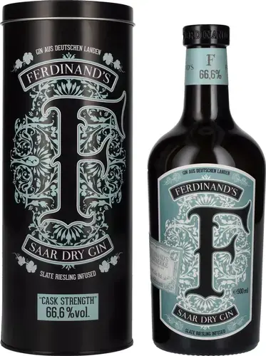 Saar Dry Gin Cask Strength 66,6% Vol. 0,5l in Tinbox