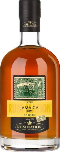 Rum Nation Jamaica 5 Year Old 50% Vol. 0,7l in Giftbox